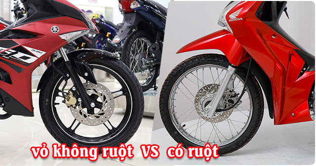 Vỏ xe không ruột có tốt hơn vỏ có ruột hay không?