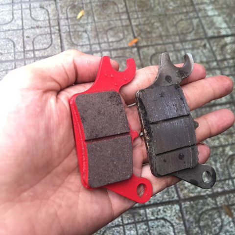 Bố thắng đĩa trước RCB cho Vario, Click, AB, Vision, Lead...chính hãng