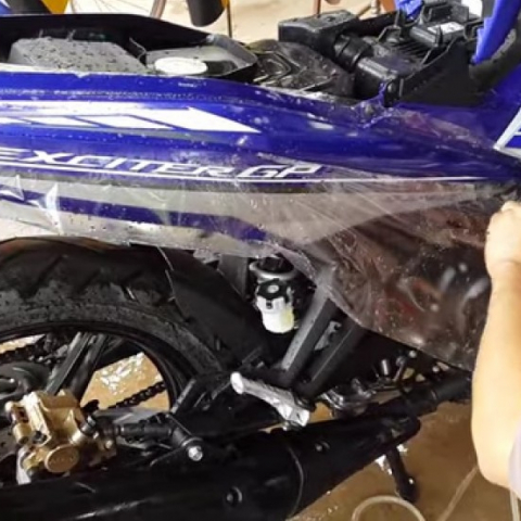 Dán keo trong xe số, côn tay phổ thông dưới 150cc