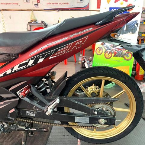 Mâm X1R chính hãng 8 cây cho Exciter 150