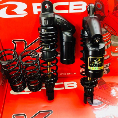 Phuộc RCB VD ty vàng cho Honda AB 125/160 (mẫu 4val) chính hãng