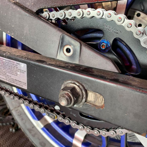 Sên TFX có phốt cao su chính hãng (DID 428 VIX)