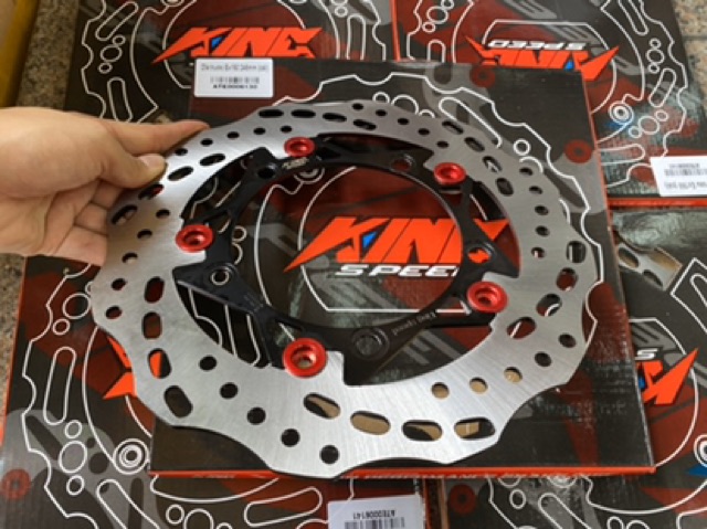 Đĩa KingSpeed 200mm sau cho Exciter150