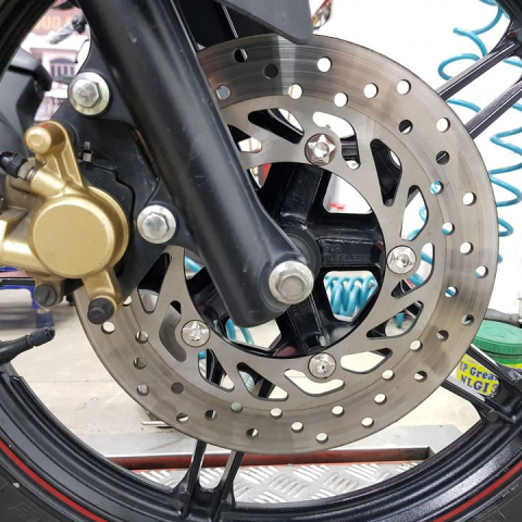 Bộ ốc đĩa Salaya inox cho Exciter, Winner, Sonic (10con)