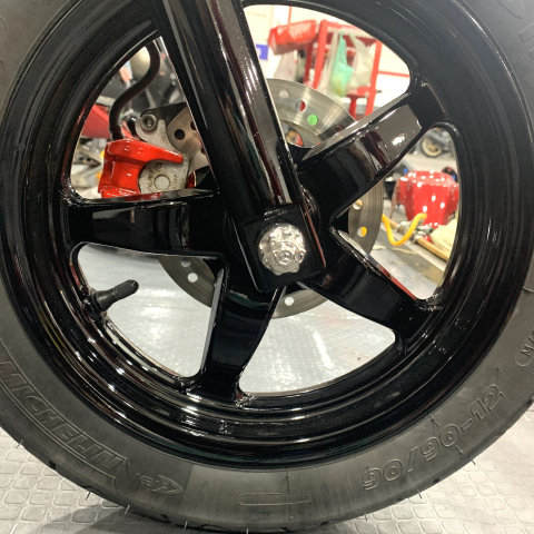 Cốt bánh trước inox Salaya cho Honda Winner, Lead