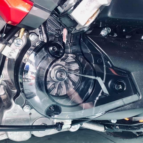 Combo 2 nắp ốp máy nồi trong suốt ZHI.PAT cho Vario 2017 - 2020