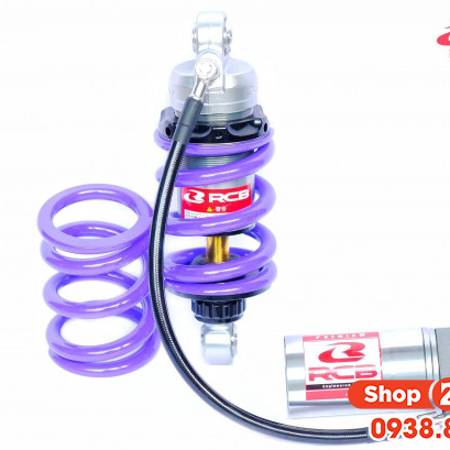 Phuộc RCB DB-2+ bình dầu cao cấp cho Exciter 135 chính hãng