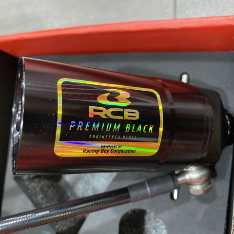 Phuộc RCB DB-2 Line (G-BK) ty vàng cho Exciter 150