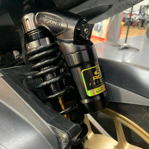 Phuộc RCB VD ty vàng cho Vario, Click chính hãng