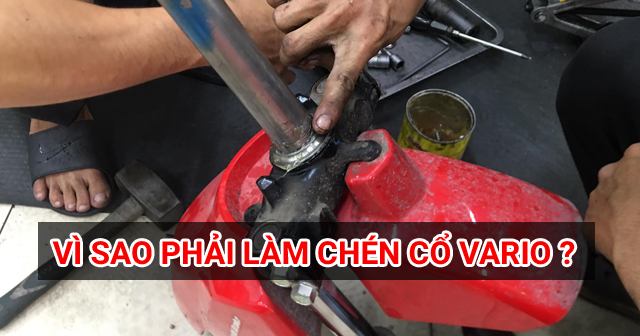 Thay chén cổ Vario ở đâu uy tín TPHCM? Giá bao nhiêu?