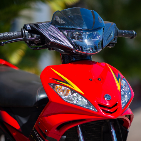 Bợ đầu đèn sơn carbon Zhi.Pat cho EX135 (4 số) chính hãng