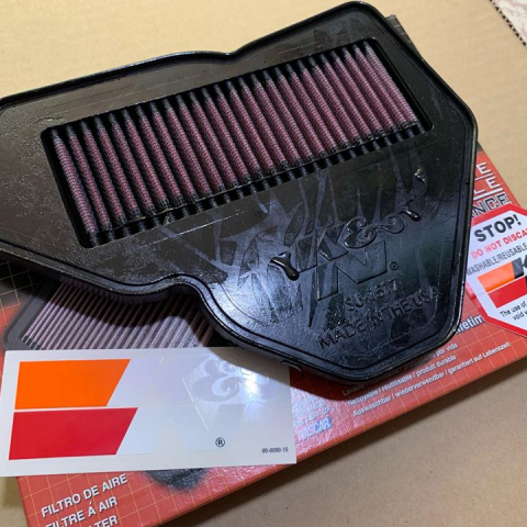 Lọc gió K&N 1517 cho Suzuki Satria, Raider chính hãng