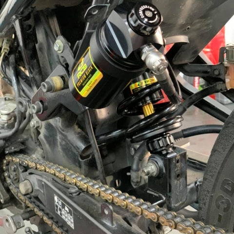 Phuộc RCB DB-2+ ty vàng cao cấp cho Exciter 150 chính hãng