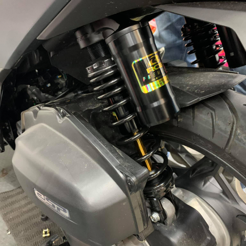 Phuộc RCB MB2 ty vàng cho Air Blade chính hãng