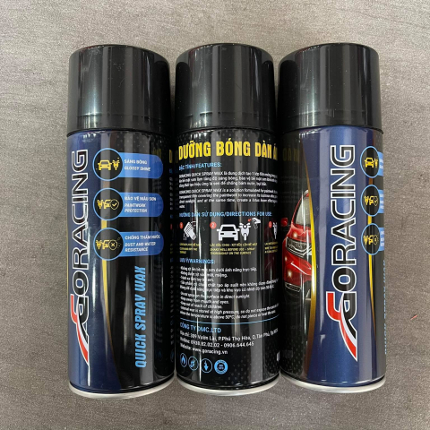 Chai dưỡng bóng dàn áo GoRacing