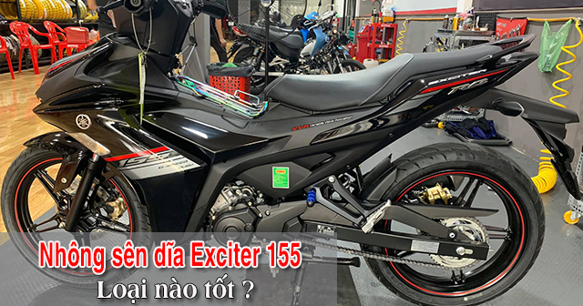 Chọn mua nhông sên dĩa xe Exciter 155 nên thay loại nào tốt?