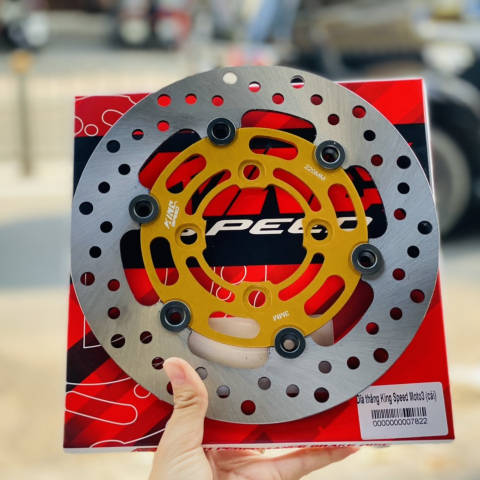 Đĩa thắng KingSpeed Moto 3 size 220mm 4 lỗ cho AB, Wave, Future,....