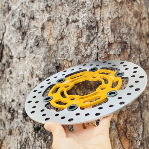 Đĩa thắng KingSpeed Moto 3 size 220mm 4 lỗ cho AB, Wave, Future,....