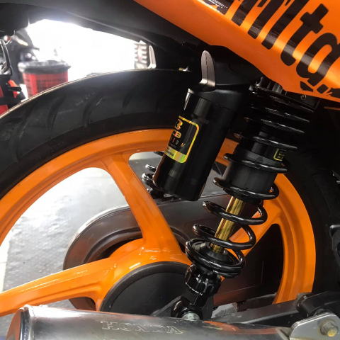 Phuộc RCB VS ty vàng cho Wave, Dream, Future, Axelo... chính hãng