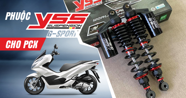 Tư vấn lên phuộc YSS G-Sport cho PCX có tốt không?