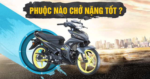 Phuộc RCB cho Exciter 135 nên thay loại nào chở nặng được?