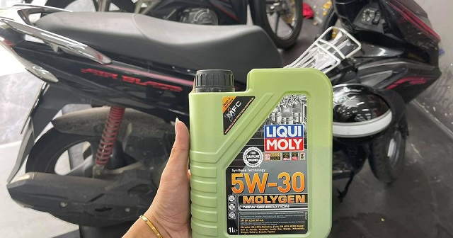 Nhớt Liqui Moly Molygen 5W30 có tốt không? Vario, SH, AB thay có phù hợp?