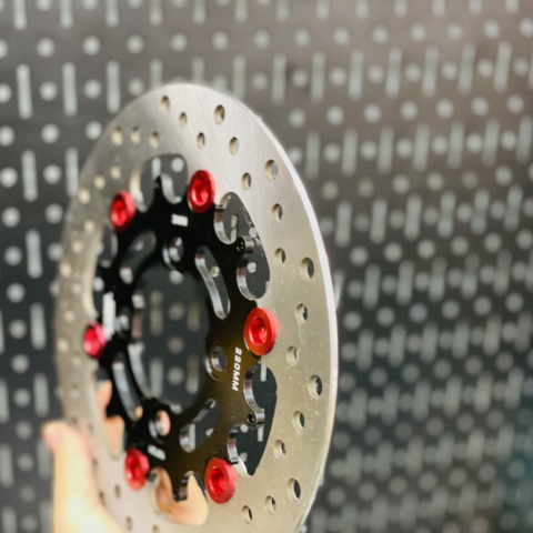 Đĩa thắng KingSpeed Moto 3 Version 2 size 220mm 4 lỗ cho AB, Wave, Future,....