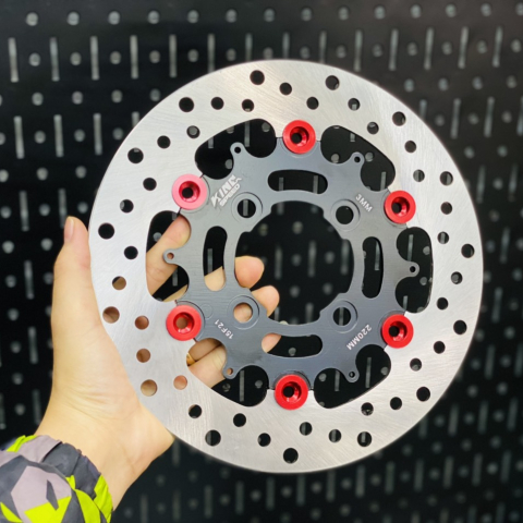 Đĩa thắng KingSpeed Moto 3 Version 2 size 220mm 4 lỗ cho AB, Wave, Future,....
