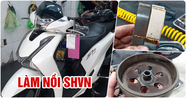 Làm nồi xe SH 125/150 giá bao nhiêu? Ở đâu uy tín?