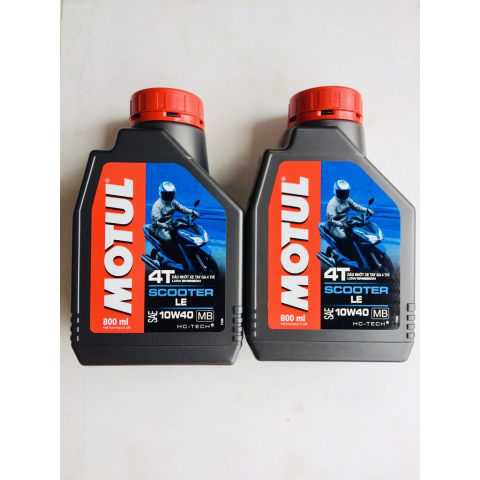 Nhớt Motul Scooter LE 10W40 0.8L
