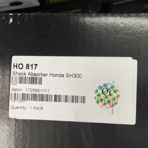 Phuộc Ohlins HO 817 chính hãng cho SH350i, SH300i