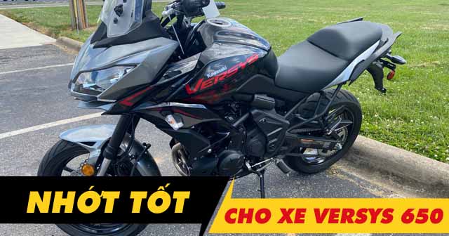 Top 4 nhớt tốt cho xe Kawasaki Versys 650 bán chạy nhất Shop2banh