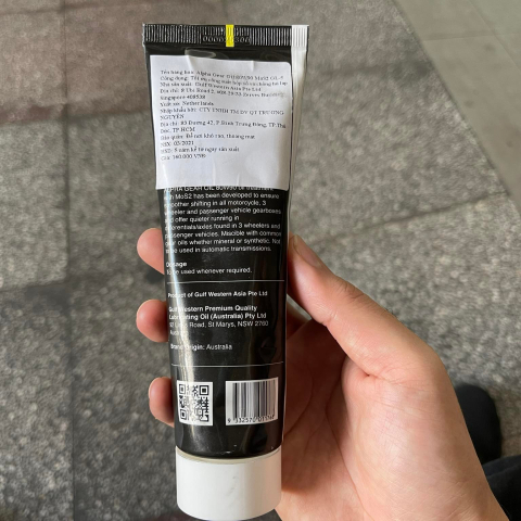 Nhớt láp Gulf Western Oil MoS2 80W90 120ml