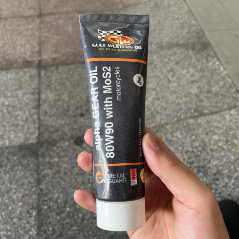 Nhớt láp Gulf Western Oil MoS2 80W90 120ml