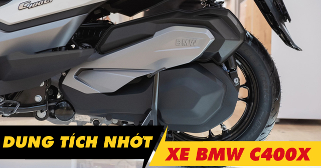 Xe Mô tô BMW C400X thay nhớt bao nhiêu lít?