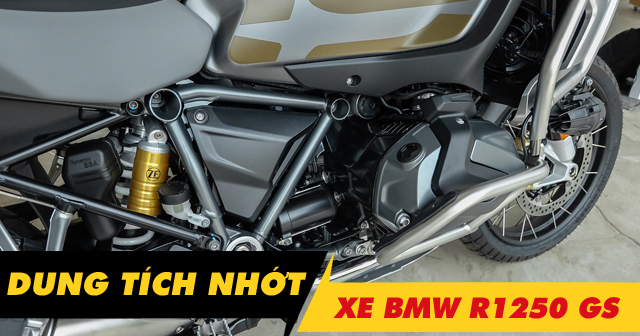 Xe Mô tô BMW R1250 GS thay nhớt bao nhiêu lít?