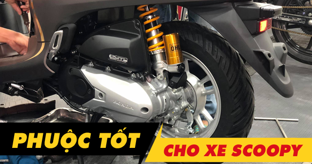 Top 3 phuộc sau xe Scoopy bán chạy nhất Shop2banh năm 2024