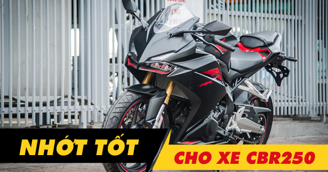 Top 4 nhớt tốt cho xe CBR250 bán chạy nhất Shop2banh