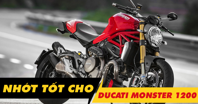 Top 4 nhớt tốt cho xe Ducati Monster 1200 bán chạy nhất Shop2banh