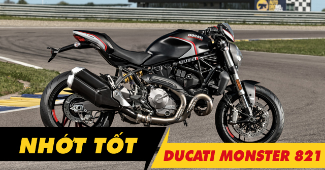 Top 4 nhớt tốt cho xe Ducati Monster 821 bán chạy nhất Shop2banh