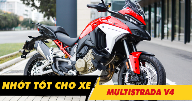 Top 4 nhớt tốt cho xe Ducati Multistrada V4 bán chạy nhất Shop2banh