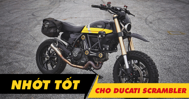 Top 4 nhớt tốt cho xe Ducati Scrambler bán chạy nhất Shop2banh