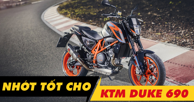 Top 4 nhớt tốt cho xe KTM Duke 690 bán chạy nhất Shop2banh