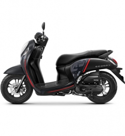 Xe Honda Scoopy Không Smartkey Đen Sporty 2022 nhập khẩu Indo