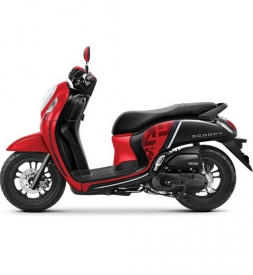 Xe Honda Scoopy Không Smartkey Đỏ Sporty 2022 nhập khẩu Indo