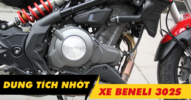 Xe Mô tô Beneli 302S thay nhớt bao nhiêu lít?