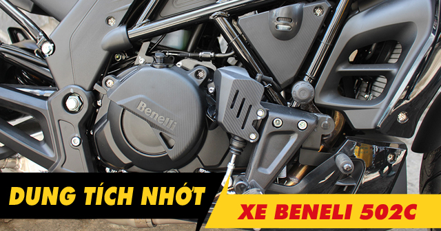 Xe Mô tô Beneli 502C thay nhớt bao nhiêu lít?