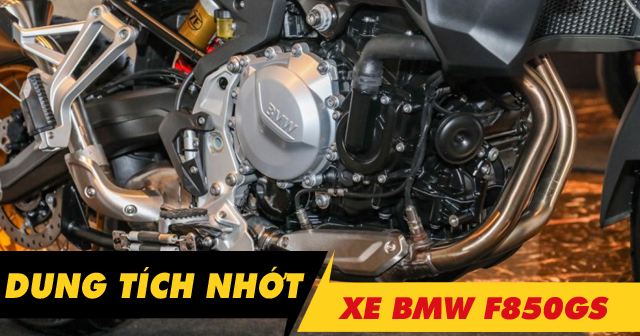 Xe Mô tô BMW F850GS thay nhớt bao nhiêu lít?