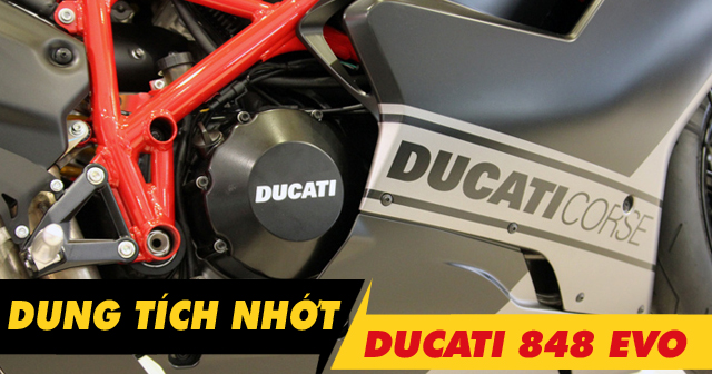 Xe Mô tô Ducati 848 Evo thay nhớt bao nhiêu lít?