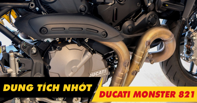Xe Mô tô Ducati Monster 821 thay nhớt bao nhiêu lít?